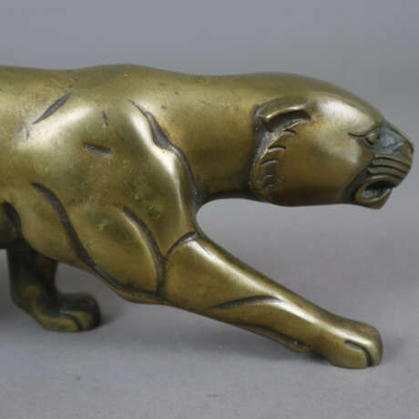 Art Déco Tierfigur "Panther" - Bronze, stilisierte Darstellu… - Foto 4