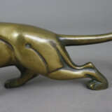 Art Déco Tierfigur "Panther" - Bronze, stilisierte Darstellu… - Foto 5