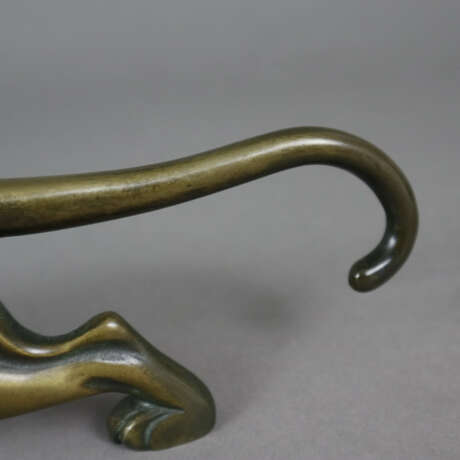 Art Déco Tierfigur "Panther" - Bronze, stilisierte Darstellu… - фото 6