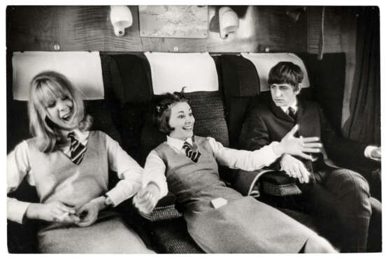 Pattie Boyd and Ringo Starr (A Hard Day's Night), 1964 - Foto 1