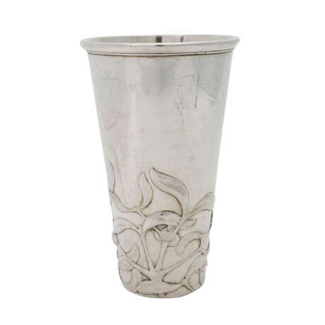 DÄNEMARK Jugendstil-Vase, Silber, um 1909. - photo 1