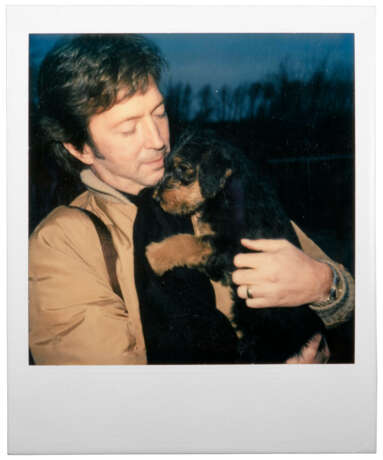 Eric Clapton with puppy - photo 3