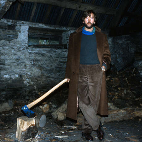Eric Clapton with Axe, Wales, 1984 - Foto 1