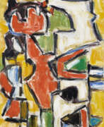 Color field painting. OSWALDO VIGAS (1926-2014)