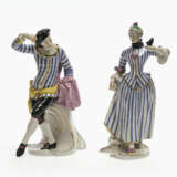 Complete series of 16 figures from the Commedia dellArte. Nymphenburg, after the model by F. A. Bustelli - photo 9