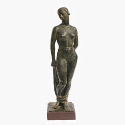 A standing female nude, 1938. Richard Riemerschmid (1868 Munich - 1957 ibid.)