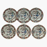 Six plates. China, Qing - photo 1