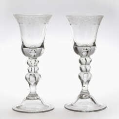 Two goblets. England (?), 18th century