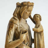 Enthroned Madonna. France, 14th or 19th century - photo 5