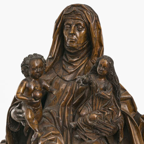 Virgin and Child with Saint Anne. Central Germany/Saxony, circa 1490 - фото 2