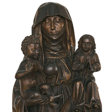 Virgin and Child with Saint Anne. Franconia or Swabia, circa 1510 - фото 2