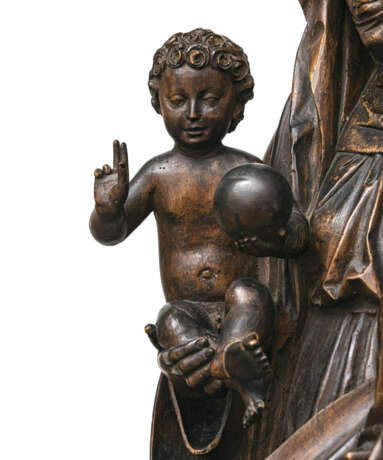 Virgin and Child with Saint Anne. Franconia or Swabia, circa 1510 - фото 3