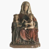 Virgin and Child with Saint Anne. Hans Herlin (worked in Memmingen circa 1500-1515), circa 1510 - фото 1