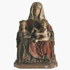 Virgin and Child with Saint Anne. Hans Herlin (worked in Memmingen circa 1500-1515), circa 1510