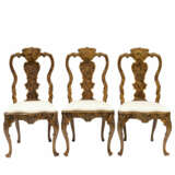 A set of five chairs. Abraham Roentgen manufactory (1711 Mülheim am Rhein - 1793 Herrnhut), Neuwied, circa 1755 - photo 1