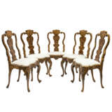 A set of five chairs. Abraham Roentgen manufactory (1711 Mülheim am Rhein - 1793 Herrnhut), Neuwied, circa 1755 - photo 7