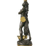 A nine-light candelabrum with Bacchante. France, late 19th century - photo 2