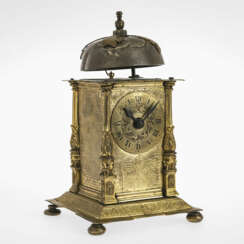A tabernacle clock. German (?), late 16th century and later