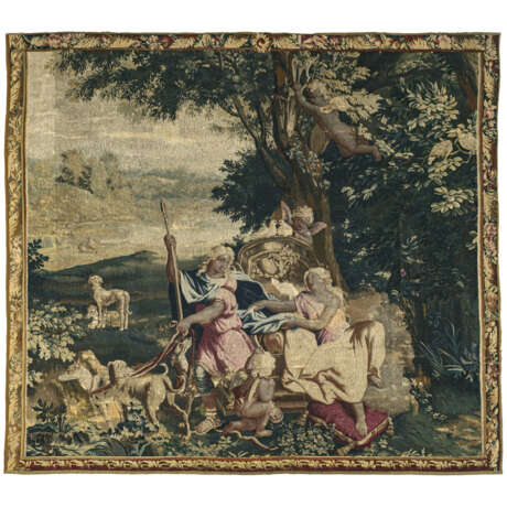A tapestry. Frankreich (Gobelins), 1st third of the 18th century - photo 1
