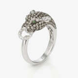 A "Panther motif" cocktail ring decorated with brilliant-cut diamonds. Germany - photo 2