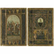 Icilio Federico Joni, zugeschrieben. Two Biccherna panels - Prix ​​des enchères