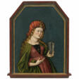 Oberrheinischer Meister circa 1500. Saint Mary Magdalene - Marchandises aux enchères