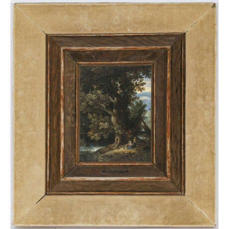 Jan Brueghel d. Ä., Art des. Tree landscape with the Rest on the Flight into Egypt - фото 2