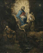 Франческо Ванни. Francesco Vanni. Saint Francis of Assisis vision of Mary and the Child