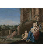 Cornelis van Poelenburgh. Cornelis van Poelenburch, Umkreis. Die Ruhe auf der Flucht nach Ägypten