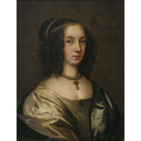 Niederlande (Utrecht?) 17th century. Portrait of a lady - фото 1