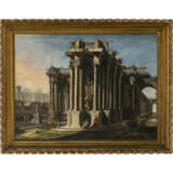 Gennaro Greco, gen. Mascacotta, zugeschrieben. Ruin landscape with figures - photo 2