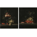 Jan Pauwel (II) Gillemans, zugeschrieben. Still life with fruit bowl - Still life with fruit, crab and shrimp - photo 1