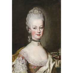 Johann Michael Millitz (Militz). Erzherzogin Marie Antoinette, Dauphine von Frankreich