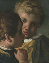 Venezianisch (Art des Giovanni Battista Tiepolo, 1696 Venedig - 1770 Madrid) 18th century. Two boys