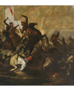 Франческо Джузеппе Казанова. Francesco Casanova, zugeschrieben. Cavalry battle