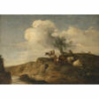Pierre Louis de La Rive (Larive-Godefroy), zugeschrieben. Herder with cattle in a shoreland - Аукционные товары