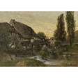 Karl Buchholz, zugeschrieben. Mühle am Fluss - Auktionsware