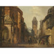 Wilhelm Gottfried Ohaus. City scene - Auction prices