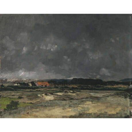 Toni (Anton) von Stadler. Landscape with approaching storm - photo 1