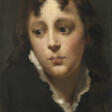 Daniele Ranzoni, zugeschrieben. Portrait of a young woman - Auction Items