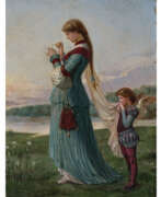 Анри-Пьер Пику. Henri-Pierre Picou. Lady with angel