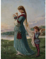 Henri-Pierre Picou. Lady with angel