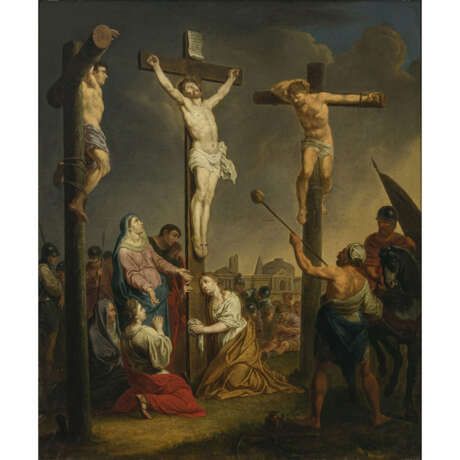 Unbekannt 1st half of the 19th century. Crucifixion of Christ - photo 1