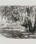 Max Liebermann. Max Liebermann. Landschaft am Wannsee. 1918