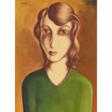 Heinrich Hoerle. Head of a girl (Trude-Alex). Circa 1926 - Auction Items