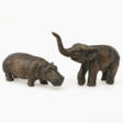 Kurt Arentz. Elephant and hippopotamus - Auction Items