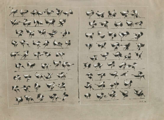 Fritz Koenig. Pictograph pages. 1976 - photo 1