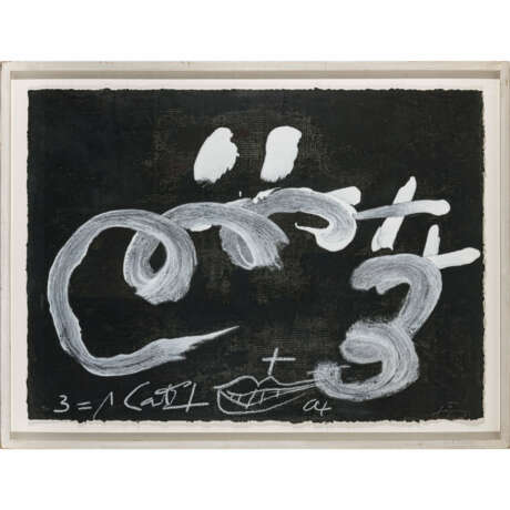 Antoni Tàpies. Espiral blanca. 1991 - photo 1