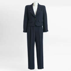 A 2-piece trouser suit. Chanel Boutique, Paris