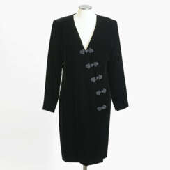 A coat dress. Yves Saint Laurent, Rive Gauche, Paris